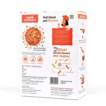CookGarden BuckWheat & Foxnut Pasta 300g | Vegan | High Protein | Pack of 2